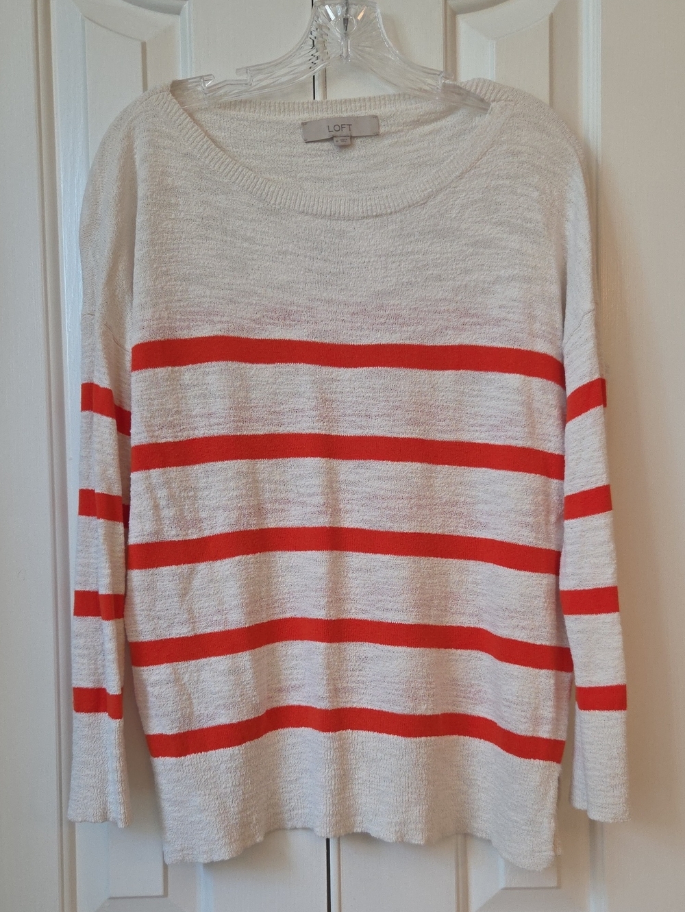 LOFT Cream Light Sweater